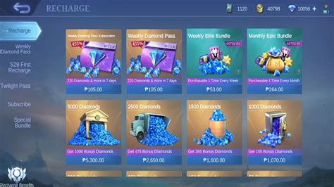 How To Top Up Diamonds in Mobile Legends Using .